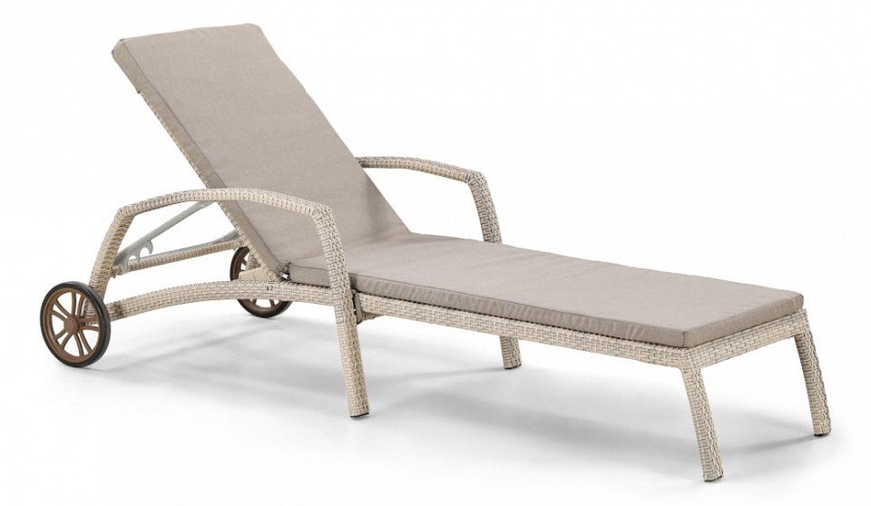 Лежак a35c2-w85 latte с матрасом