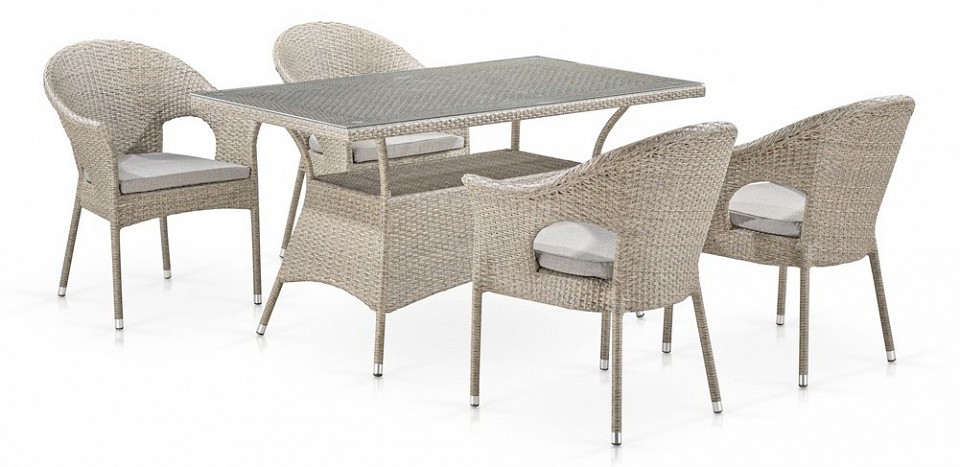 Набор уличный t198c-y79c-w85 latte 4pcs