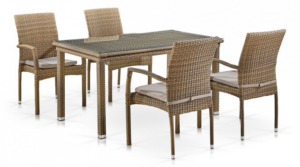 Набор уличный t256b-y379b-w65 light brown (4-1)