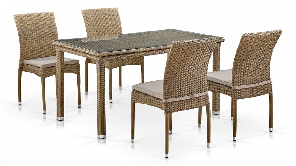 Набор уличный t256b-y380b-w65 light brown (4-1)