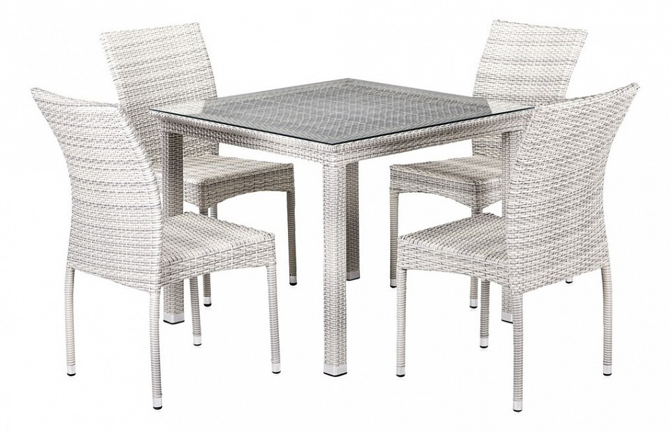 Набор уличный  t257a-y380-w85-90x90 4pcs latte