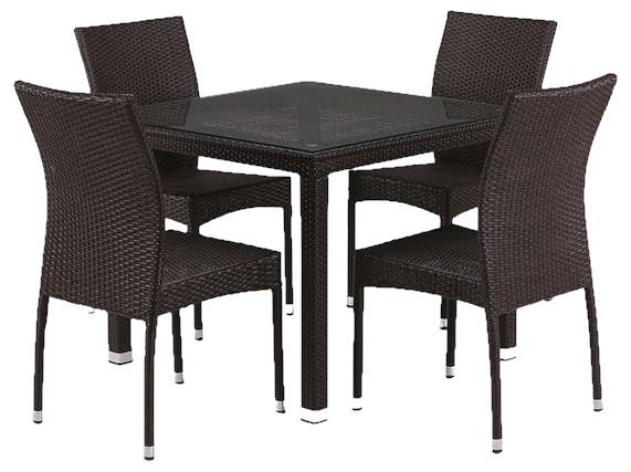 Набор уличный t257a-yc380a-w53 brown