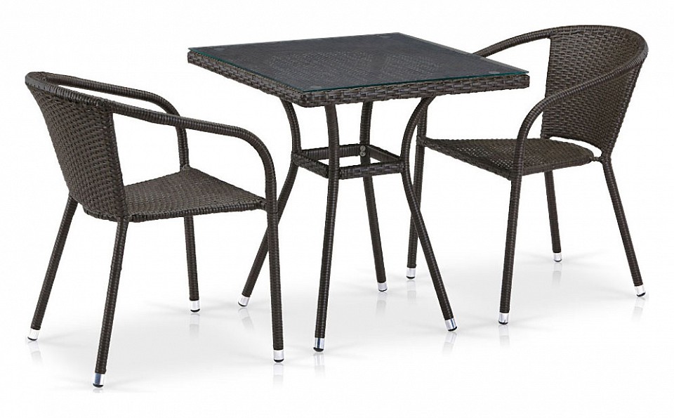 Набор уличный t282bnt-y137c-w53 brown 2pcs