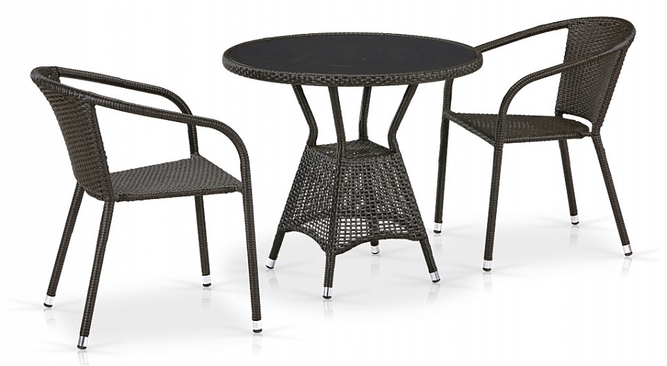 Набор уличный t707ans-y137c-w53 2pcs brown