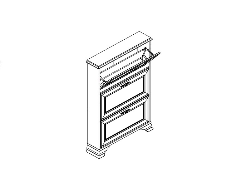 Тумба для обуви Кентаки sfb3b