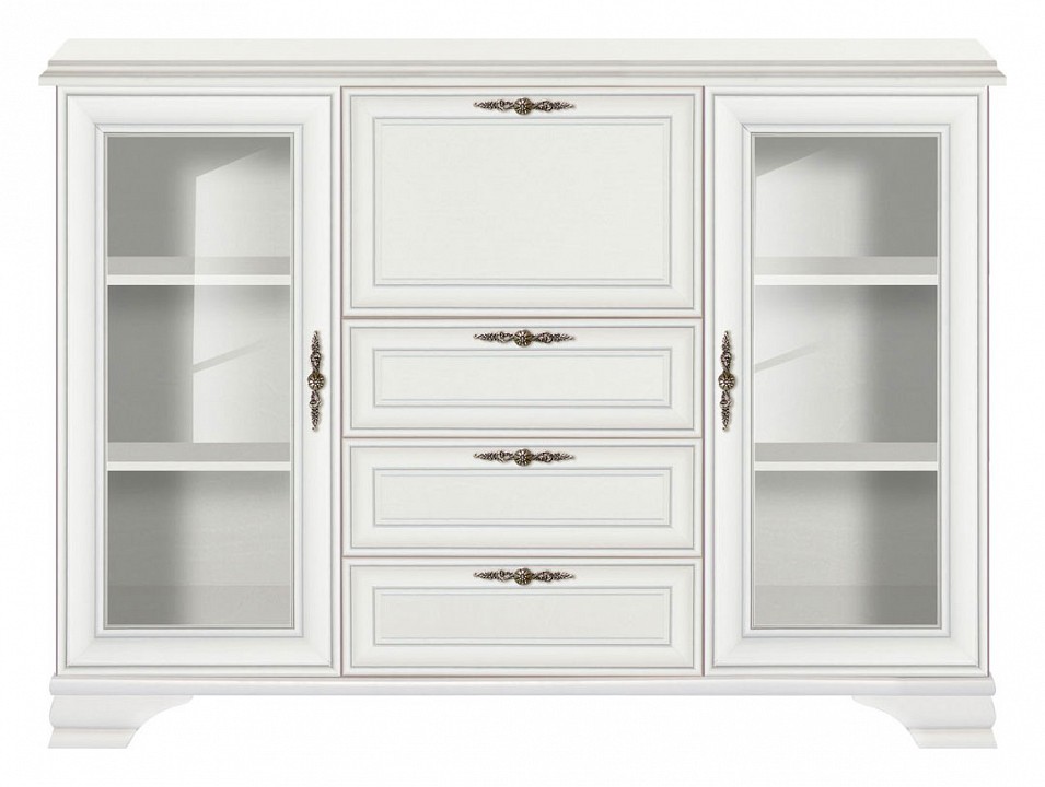 Тумба-витрина Кентаки kom 2w3s1b