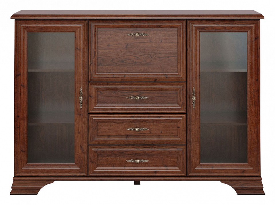 Тумба-витрина Кентаки kom2w3s1b