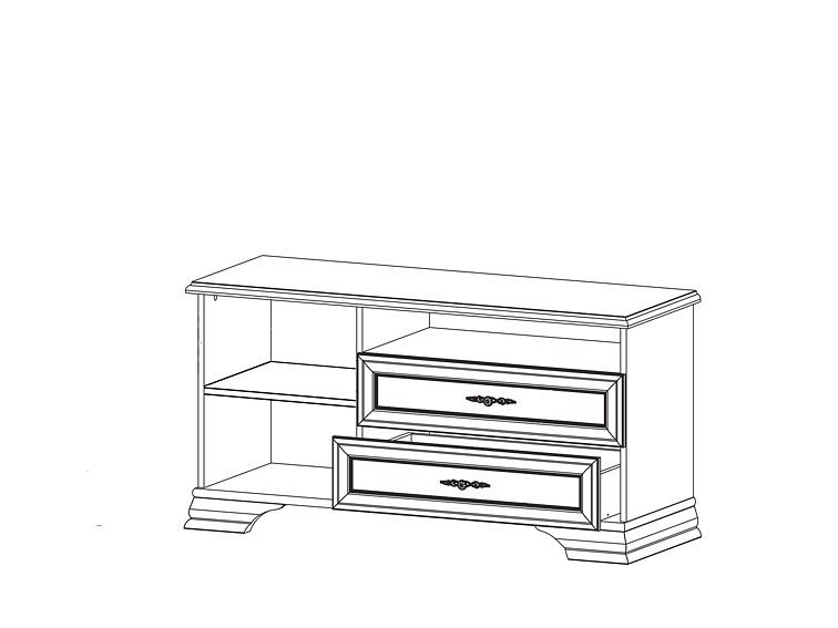 Тумба под ТВ Кентаки rtv1d2s