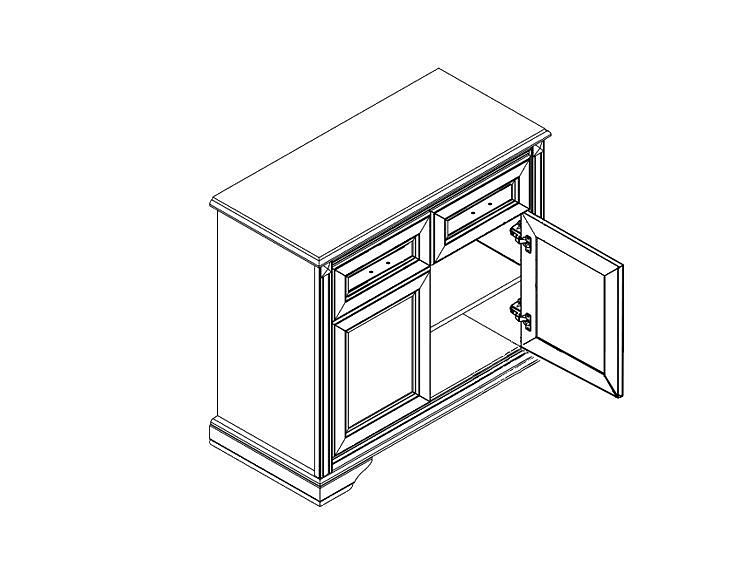 Тумба Стилиус b169-kom2d2s80
