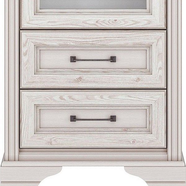 Шкаф-витрина Стилиус с подсветкой b169-reg1w2s