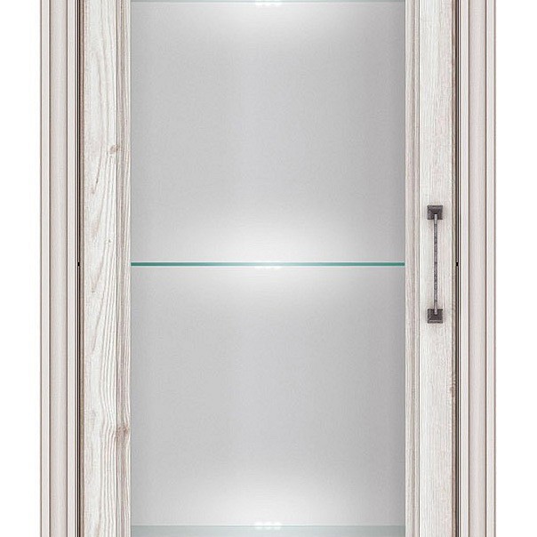 Шкаф-витрина Стилиус с подсветкой b169-reg1w2s