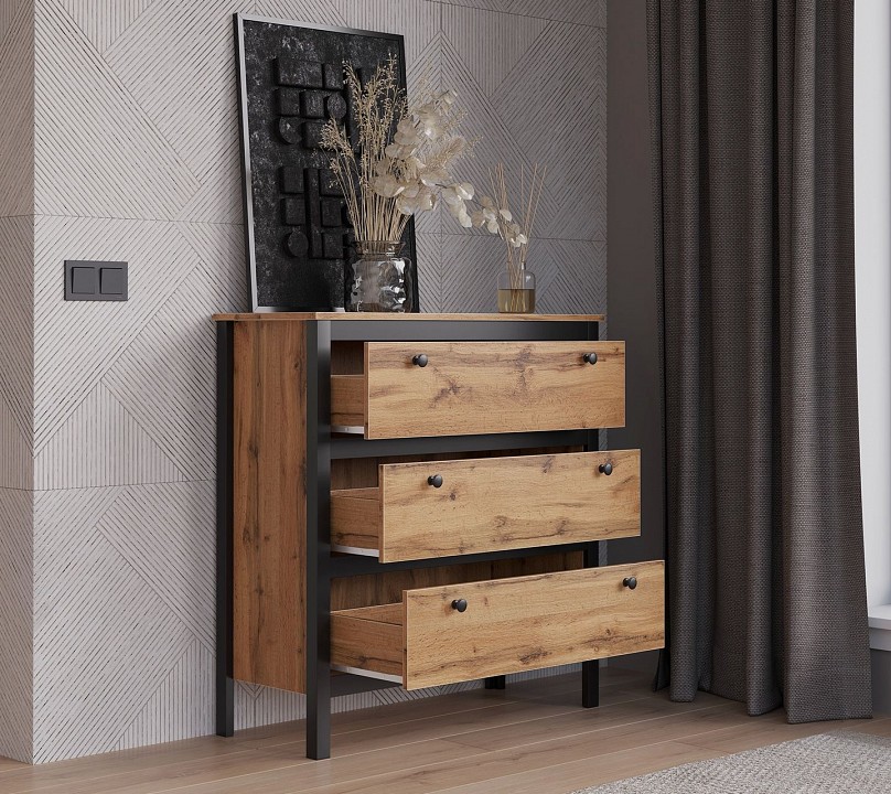 Комод Лофт kom3s-90