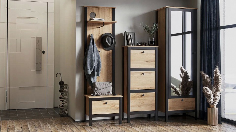 Вешалка-полка Лофт wie-55