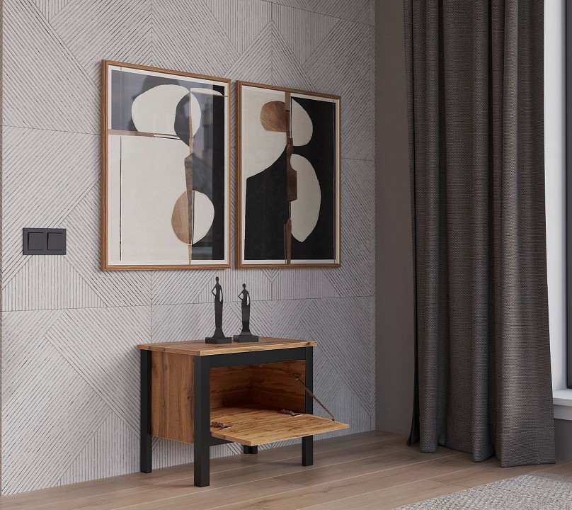 Тумба для обуви Лофт kom1k-55