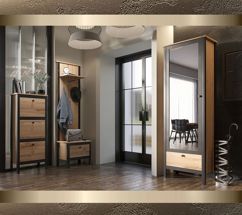 Тумба для обуви Лофт kom1k-55