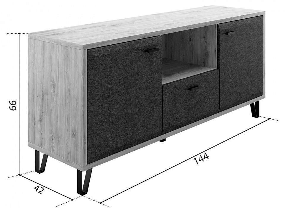 Тумба под ТВ grace rtv2d1s