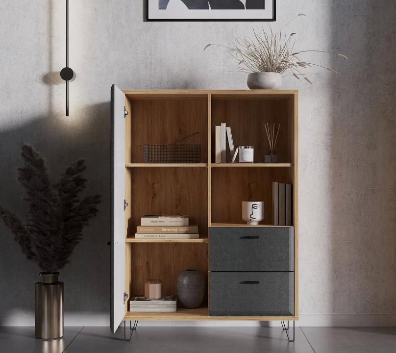 Тумба комбинированная grace kom1d2s