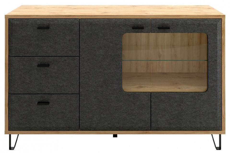 Тумба-витрина grace kom2w3s