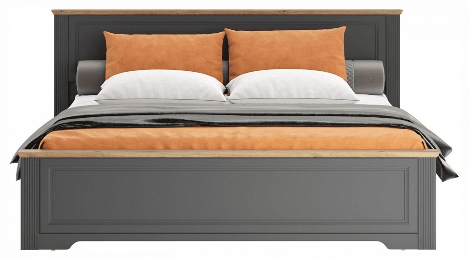 Кровать двуспальная jasmin loz160х200 с ПМ