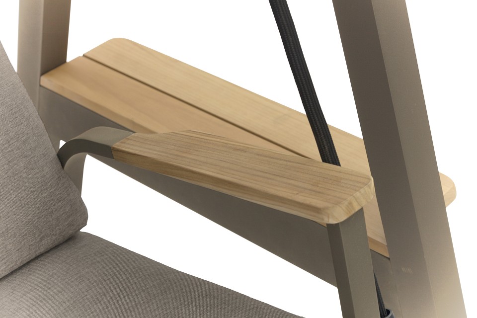 Качели с тентом трехместные malmo