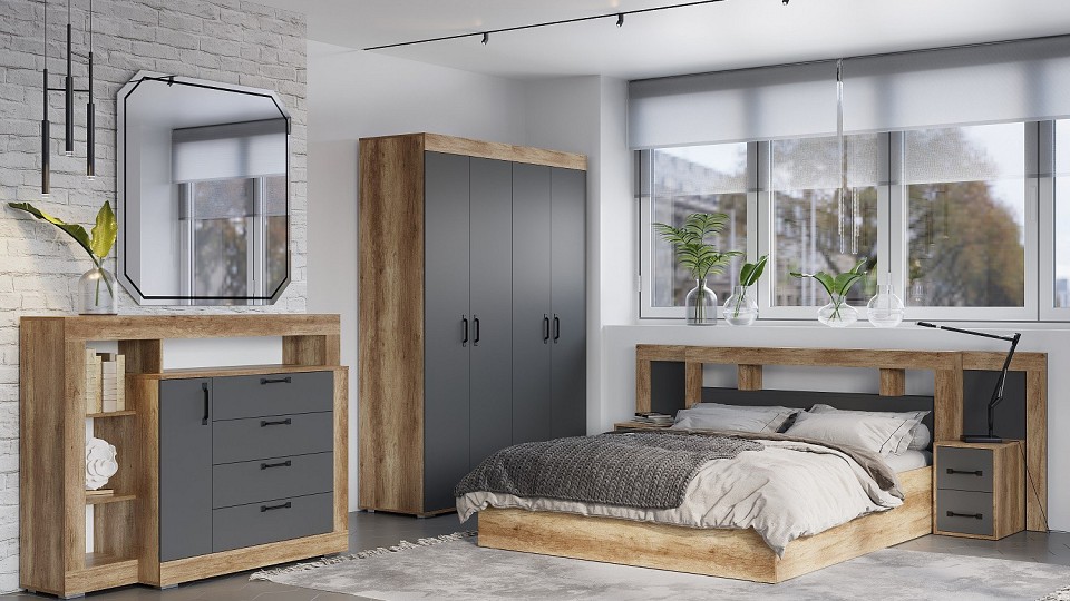 Тумба комбинированная Прима КМ-17