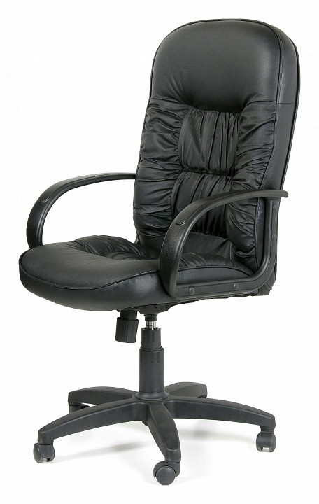 Кресло для руководителя chairman 416 черный-черный