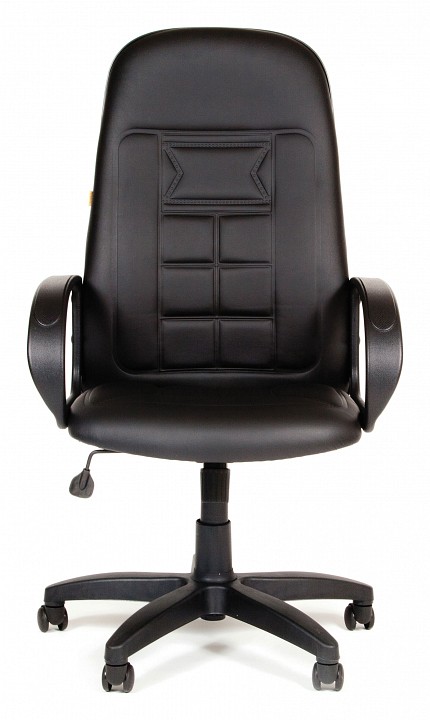 Кресло для руководителя chairman 727 черный-черный