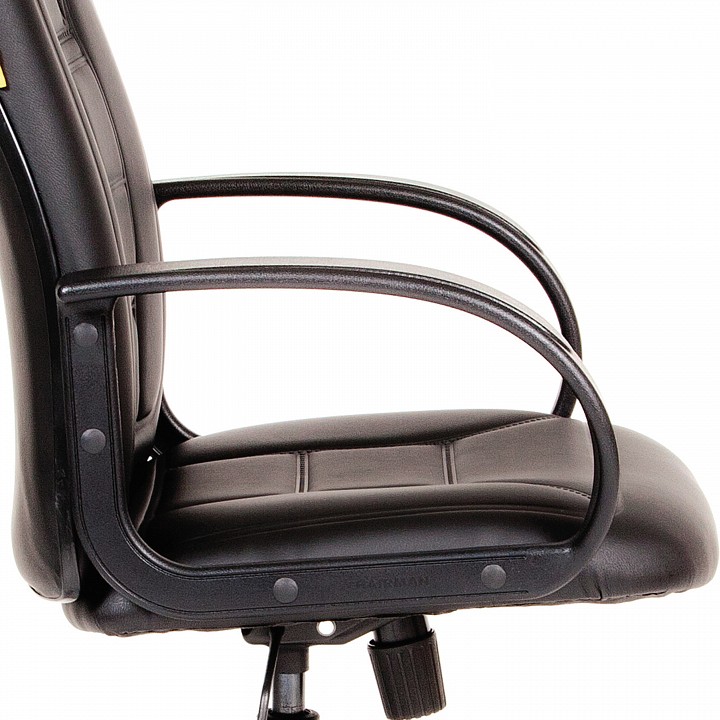 Кресло для руководителя chairman 727 черный-черный