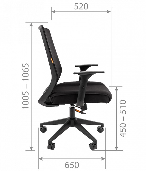 Кресло компьютерное chairman 555 lt