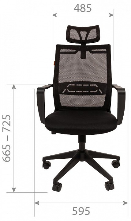 Кресло компьютерное chairman 545