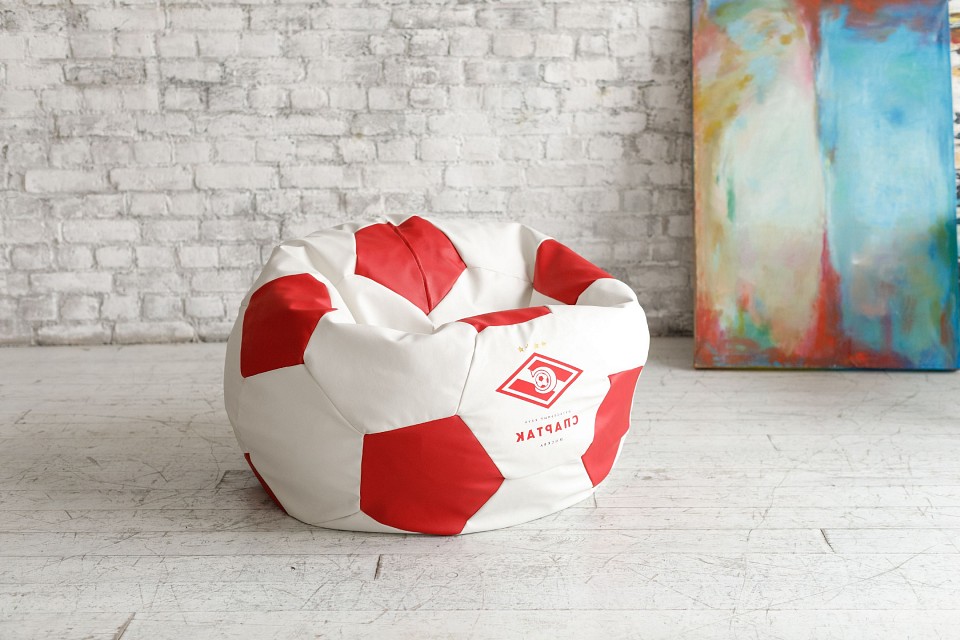 Кресло-мешок Мяч Спартак Экокожа
