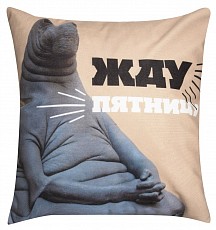 Подушка декоративная (40x40 см) Ждун