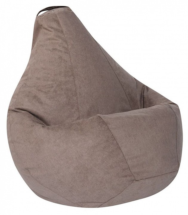 Кресло-мешок Бежевый Велюр 2xl