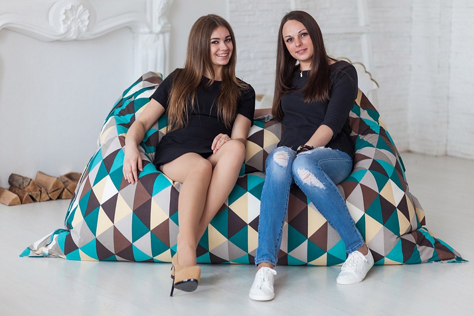 Кресло-мешок Подушка Изумруд