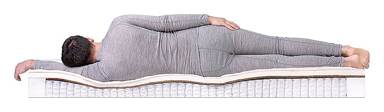 Матрас односпальный sleepdream medium s-1000 2000x800