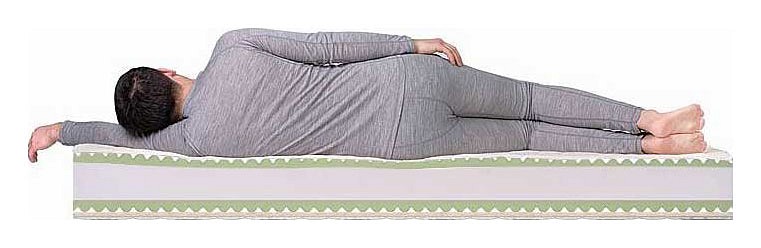 Матрас двуспальный roll massage 2000x1800