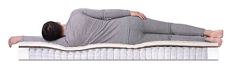 Матрас полутораспальный sleepdream hard tfk 1900x1400