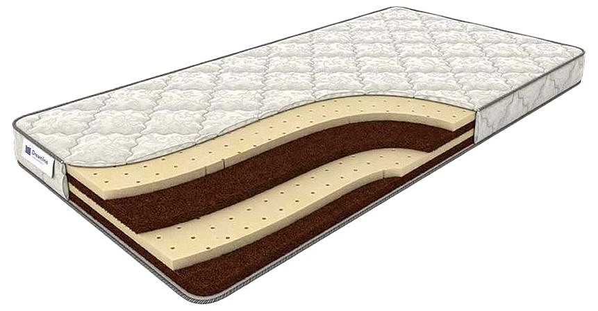 Матрас полутораспальный mix slim 2000x1400