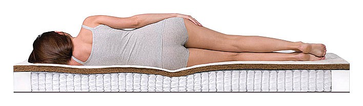 Матрас полутораспальный balance hard s-1000 2000x1200