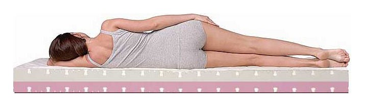 Матрас односпальный dreamroll contour mix 2000x800