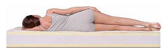 Матрас односпальный dreamroll latex dual 1900x800