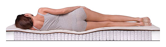 Матрас односпальный eco foam hard s-1000 2000x900