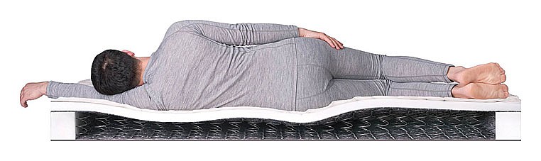 Матрас двуспальный eco holl bs-120 2000x2000