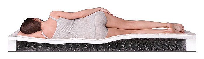 Матрас двуспальный eco holl bs-120 2000x2000