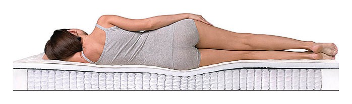 Матрас полутораспальный eco holl s-1000 2000x1400