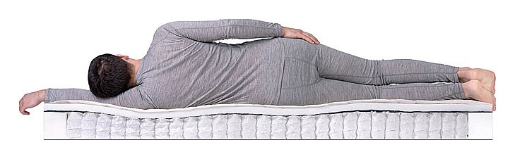 Матрас односпальный eco holl tfk 2000x800