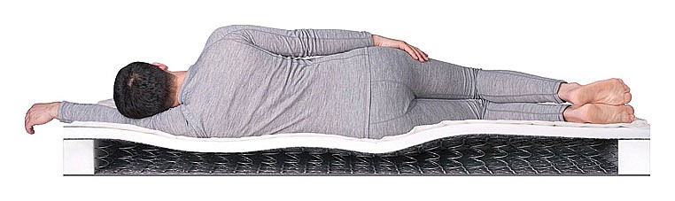 Матрас двуспальный kombi-2 bs-120 2000x2000