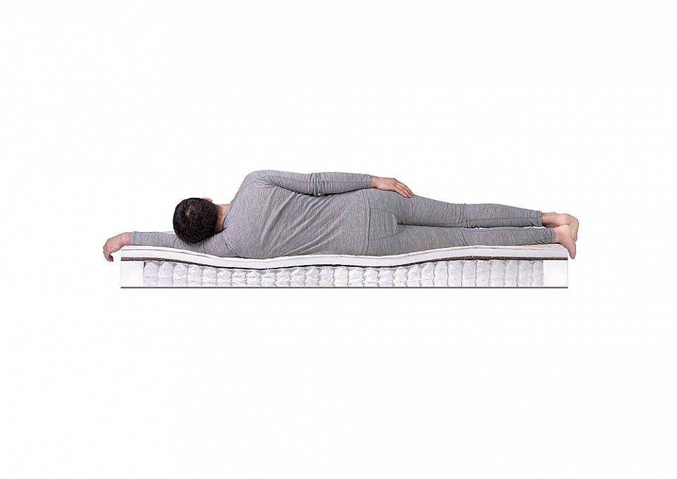 Матрас полутораспальный single holl hard tfk 1900x1400