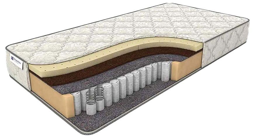 Матрас односпальный single sleepdream medium tfk 2000x900