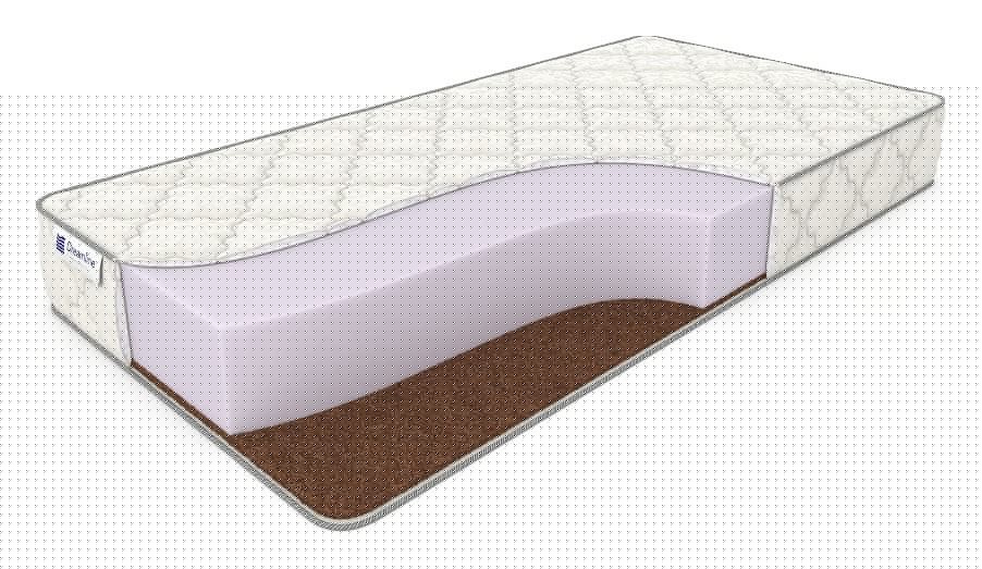 Матрас односпальный dreamroll max hard 2000x900